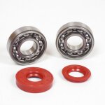 Kit roulement 6204 et joint spi racing de vilebrequin pour scooter mbk 50 spirit