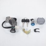Kit serrure p2r pour scooter kymco 50 agility 4t avant 2020 4 fils neuf