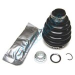 Kit de soufflet de cardan avec tube de graisse, vis et colliers cot� ext�rieur (cot� roue) pour vw polo ...