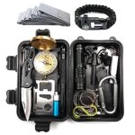 Kit de survie multifonctionnel trousse d'urgence pour extérieur avec 15 outils / kit de survie / accessoire ... Kit de survie multifonctionnel trousse d'urgence pour extérieur avec 15 outils / kit de survie / accessoire ...