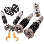 Kit suspension combines filetes amortisseurs ajustable pour bmw e46 3series gray