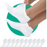 Kjakl - 10 paires chaussette basses homme femme, coton courtes chaussettes de sport, respirant anti transpirat ...