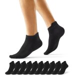 Kjakl - 10 paires chaussettes homme basses soquette femme de sport courte coton running respirantes travai ...