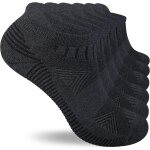 Kjakl - chaussettes homme femme, 6 paires chaussettes de basse sport courtes cotton, socquettes respirant ...