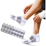 Kjakl - lot chaussettes homme femme 8 paires sport chaussettes running coton respirant socquettes respirant ...