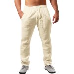 Kkahq - pantalon coton lin homme décontractés de plage léger eté casual yoga pants avec cordon elastique ... Kkahq - pantalon coton lin homme décontractés de plage léger eté casual yoga pants avec cordon elastique ...