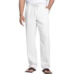 Kkahq - pantalon lin homme eté pantalons de plage casual pantalon yoga homme grande taille elastique ... Kkahq - pantalon lin homme eté pantalons de plage casual pantalon yoga homme grande taille elastique ...