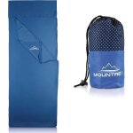 Kkahq - ® sac de couchage - coutil avec fermeture eclair intgrale (220 x 90 cm) - pour l'extrieur ...