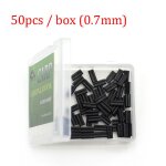 Krimps de pche a la carpe pour tresses a revtement rigide, sertissages mono leader 0. 6 ou 0. 7mm pour ...