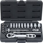 Ks tools 130. 0311 douille 6 pans 1 / 4'', 7 mm