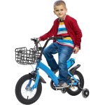 Ksfal - vlo enfant 12 pouces pour garons et filles avec stabilisateurs, bouteille d'eau et panier vtt ...
