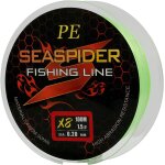 Kwex - 100m tresse fil de peche 8 brins fluorocarbone, pour la pche au lancer et jigging, couleur vert ...
