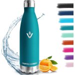 Kyaoayo - gourde isotherme - 500ml - gourde inox sans bpa, gourde sport etanche, rutilisable, bouteille ...