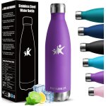 Kyaoayo - gourde isotherme - 750ml - gourde inox sans bpa, gourde sport etanche, rutilisable, bouteille ...