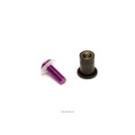 Kyoto - kit visserie parebrise violet x8 pi�ces Ø4 long15