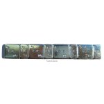 Kyoto - masse equilibrage (60g) chrome livraison 1 paquet de 10 pcs