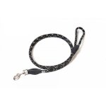 Laisse ronde courte noire et blanche 2m - julius k9