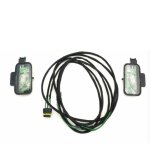 Lampadaire avec r�troviseur, lampe de bienvenue, eclairage d'ambiance, pour passat b8 3gd 945 291 3gd ...