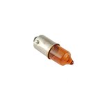 Lampe / ampoule 12v 10w import mini cligno orange (ba9s)