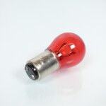 Lampe ampoule rouge de feu stop et position 12v 21 / 5w type bay15d pour moto scooter
