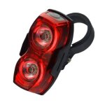 Lampe arri�re pour v�lo - generic - tl - x2 - led rouge 0, 5w - visibilit� lat�rale 180 - etanche