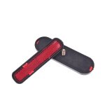 Lampe d'avertissement de scurit vlo vlo rflecteur arrire lumire arrire panneau rflchissant ...