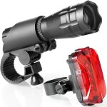 Lampe de bicyclette, rsistant a l'eau, feu arrire, pour vtt, lanterne de cyclisme,