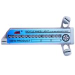 Lampe flash a rayons de v�lo, 20led, bleu, eclairage d'ext�rieur, pour moto, cyclisme, roues de bicyclette ...