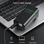 Lampe frontale et arrire a led t6, rechargeable par usb, phare de bicyclette, lampe de poche, accessoires ...
