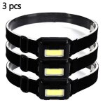 Lampe frontale etanche a led cob la plus puissante, idale pour le camping, l'clairage extrieur, la ...
