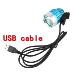 Lampe frontale etanche a led xm l t6 pour v�lo, 2000 lumens, eclairage avant pour bicyclette