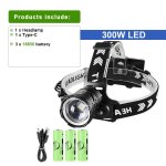 Lampe frontale a led aste, 1000000lm, pêche, 3 modes, lanterne de sauna, lumière de sauna extérieure, ... Lampe frontale a led aste, 1000000lm, pêche, 3 modes, lanterne de sauna, lumière de sauna extérieure, ...