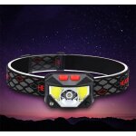 Lampe frontale led, super lumineux capteur de mouvement lampe, rechargeable usb, camping, randonn�e, ...