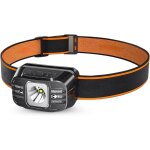 Lampe frontale led rechargeable - 2000 lumens - lampe frontale lgre, confortable, etanche et batterie ...