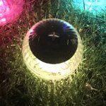 Lampe led sous marine etanche, rvb, lumire flottante, 7 couleurs changeantes, a energie solaire, pour ...