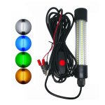 Lampe led submersible pour la pche sous - marine, 12v, attire le calmar, eclairage pour aquarium, rservoir ...