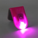 Lampe magnétique a clip pour vélo, feu arrière d'avertissement pour la course nocturne en plein air Lampe magnétique a clip pour vélo, feu arrière d'avertissement pour la course nocturne en plein air