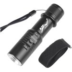 Lampe de plong�e etanche avec sangle lampe torche de poche rechargeable