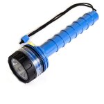 Lampe de plong�e sous - marine lampe de poche puissante professionnelle sous - marine etanche a led, ...
