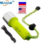 A lampe de poche aste pour la plong�e sous - marine zk20 q5 led, lanterne, lampe, torche, lampe, 18650, ...