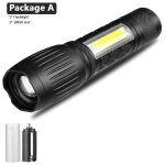 Lampe de poche led d'origine cree xm l t6 torche zoomable lumière de vélo 18650 ou batterie aaa etanche ... Lampe de poche led d'origine cree xm l t6 torche zoomable lumière de vélo 18650 ou batterie aaa etanche ...
