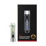 Lampe de poche led avec identification de lumière blanche, uv, rouge, porte - clés tactique, portable, ... Lampe de poche led avec identification de lumière blanche, uv, rouge, porte - clés tactique, portable, ...