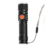 Lampe de poche mini lampe de poche forte v�lo phares eclairage lampe de poche 515t6 noir