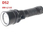 Lampe de poche de plonge lampe torche lampe lanterne cree original etanche 120 mtre ampoule led litwod. ...