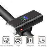 Lampe de poche pour v�lo 2400mah, imperm�able, chargeur usb, led 800 lumen, 6 modes, phare avant de cyclisme, ...