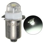 Lampe de poche pour v�lo, ampoule led dc 6v p13. 5 s, lumi�re blanche de rechange brillante, mini lampe ...