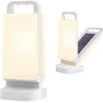 Lampe solaire de camping rechargeable, lanterne de camping portable a luminosit� r�glable, batterie de ...