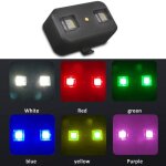 Lampe stroboscopique de vol de nuit, drone, lumire arrire clignotante pour moto et vlo, rechargeable ...