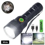 Lampe torche de chasse professionnelle a led sst40 30 w haute luminosité, eclairage de nuit tactique, ... Lampe torche de chasse professionnelle a led sst40 30 w haute luminosité, eclairage de nuit tactique, ...