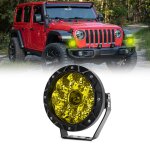 Lampe de travail led 6000 k 140 w 12, 7 cm pour voiture, phare de travail rond, feux de conduite, spots ... Lampe de travail led 6000 k 140 w 12, 7 cm pour voiture, phare de travail rond, feux de conduite, spots ...